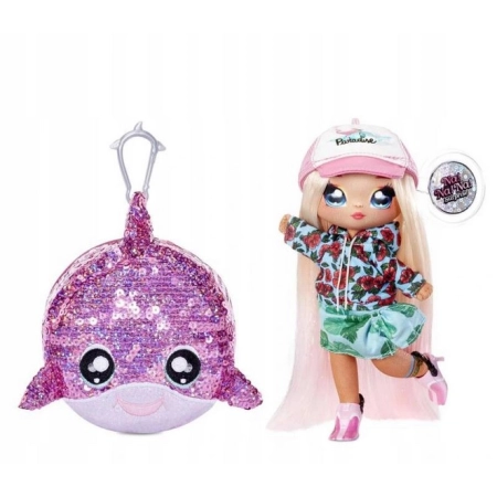 NaNaNa Surprise Sparkle Lalka Krysta Splash Delfin